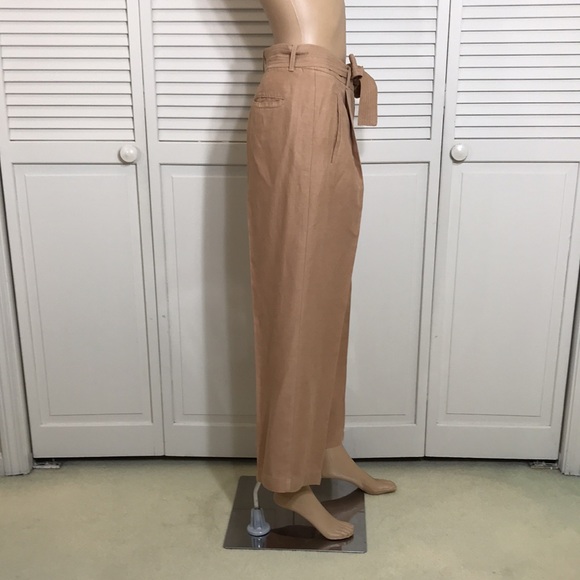 Aritzia Wilfred Cauchy Cropped Lyocell & Linen Pants/Trousers Size 2